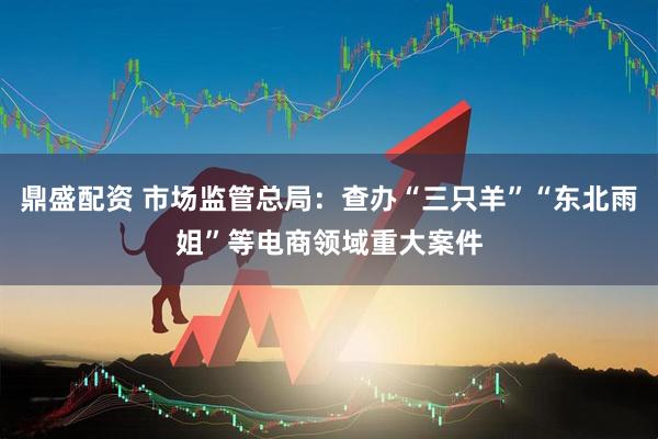 鼎盛配资 市场监管总局：查办“三只羊”“东北雨姐”等电商领域重大案件